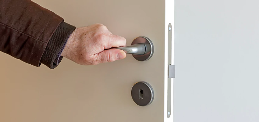 Restroom Locks Privacy Bolt Installation in Mira Loma, California
